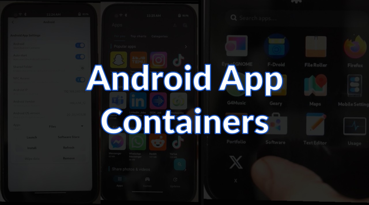Android App Containers